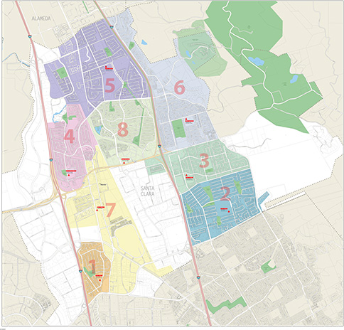 Emergency Dispatch Zone Map